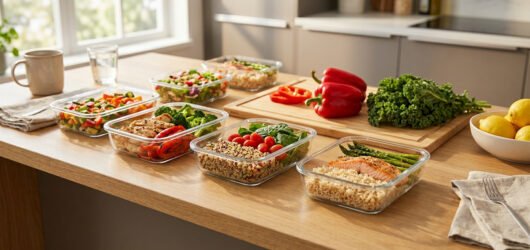 Plan de repas sain pour une semaine de travail