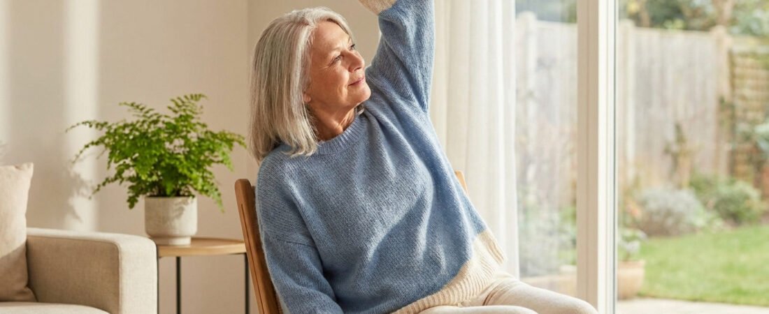 Yoga sur chaise : postures douces pour rester mobile