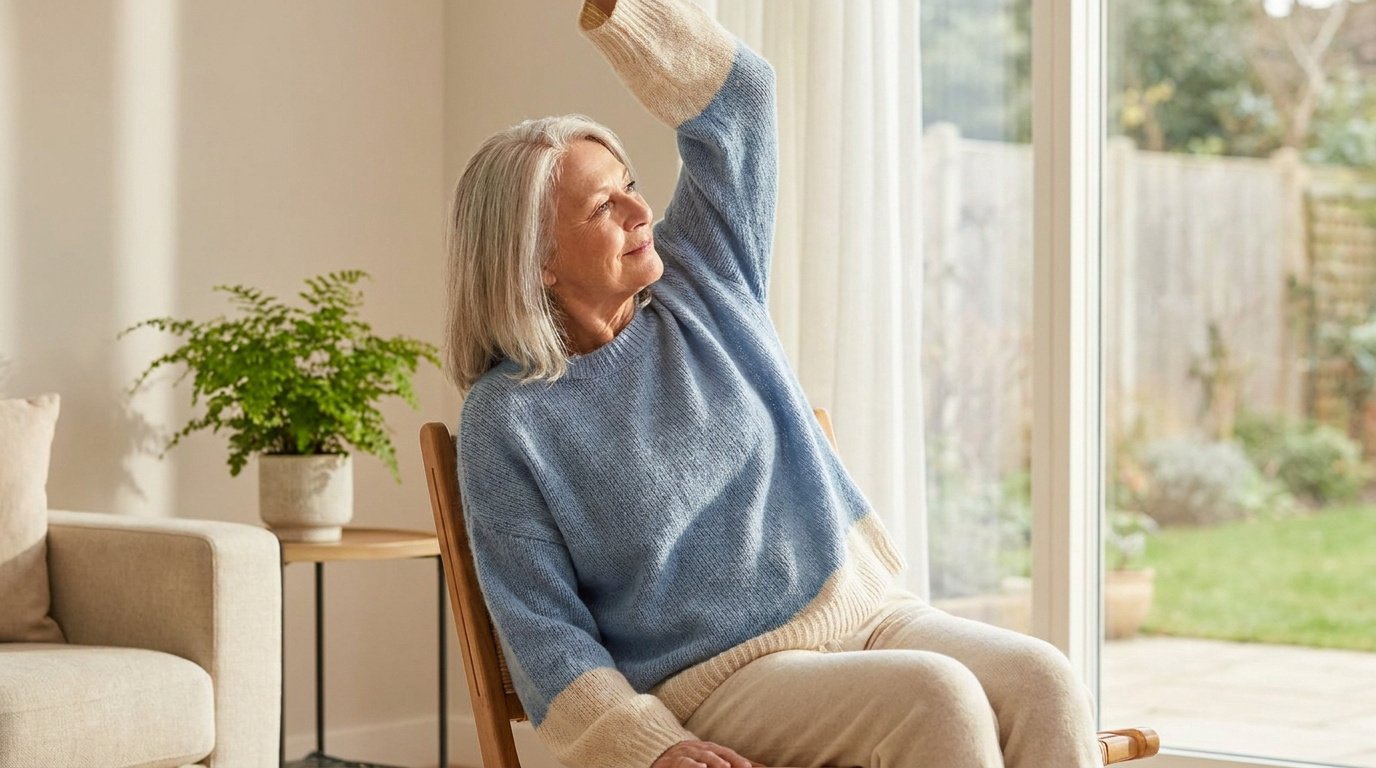 Yoga sur chaise : postures douces pour rester mobile