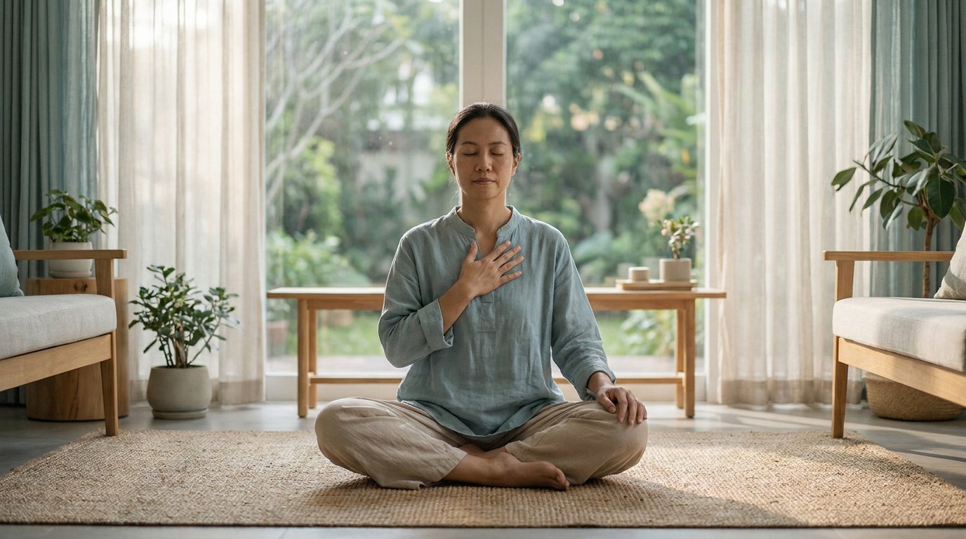 Exercices de respiration pour calmer l’anxiété