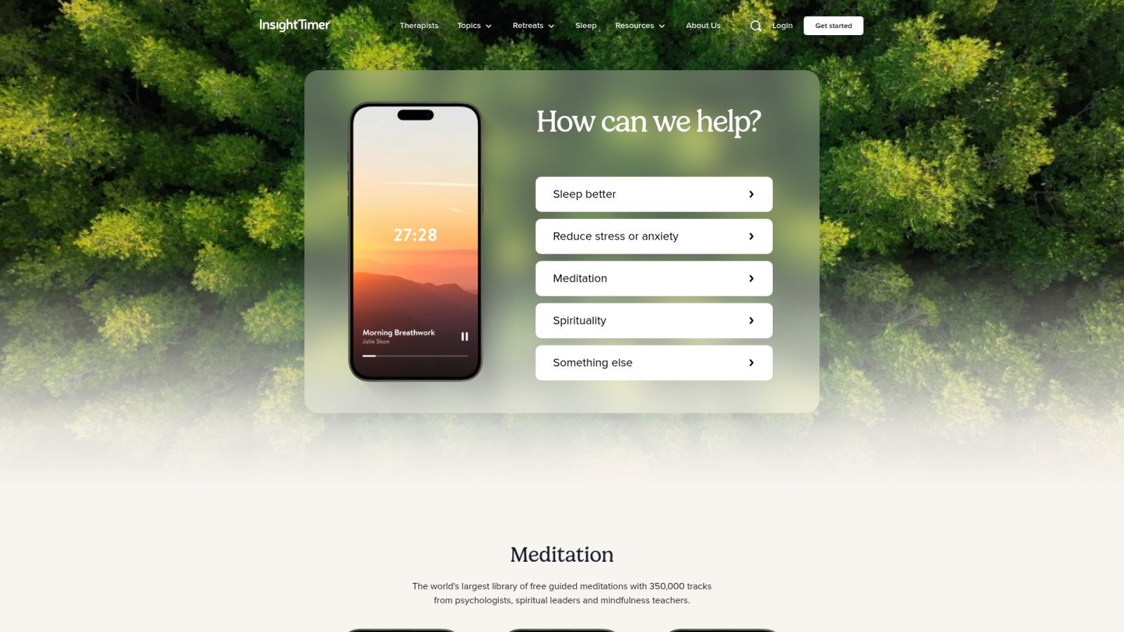 Insight Timer : la puissance du gratuit et du direct