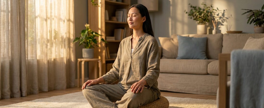 Retrouver son calme : méditation de pleine conscience pour parents