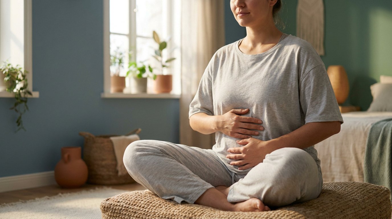 Pourquoi la respiration ventrale calme votre système nerveux